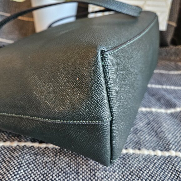 Coach Crossgrain Zip Tote, 4454, Amazon Green - Picture 10 of 16